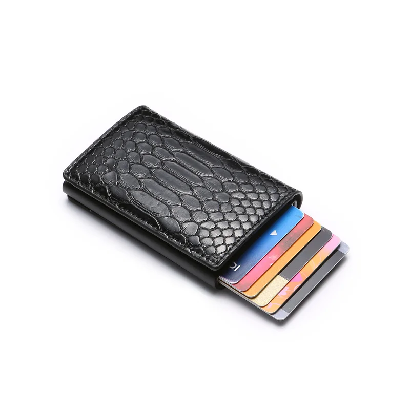 ZOVYVOL Новый RFID ID держатель для карт визитница из искусственной кожи высокое