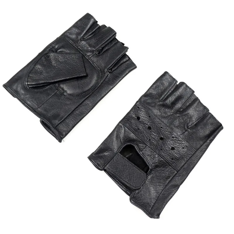 Перчатки Long Keeper мужские из натуральной кожи перчатки без пальцев овечьей