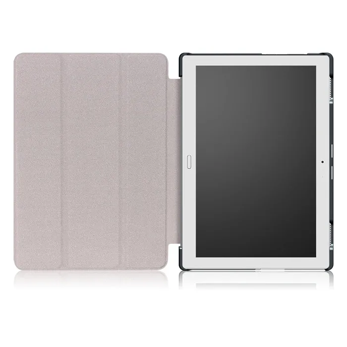 Чехол-подставка из искусственной кожи для lenovo Tab 4, Tab 4, 10 Plus, TB-X704F, TB-X704N, TB-X704, TB-X704L, 10,1 дюймов, для планшета+ 2 шт. защита экрана