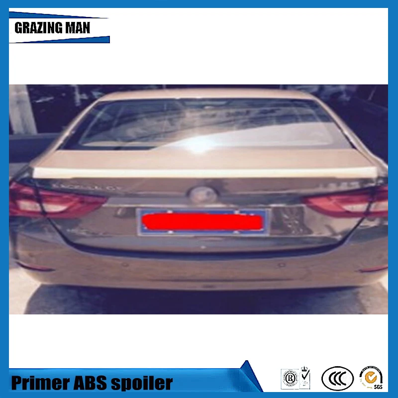 

Задний Спойлер ABS Primer Неокрашенный для Buick Excelle GT 2015
