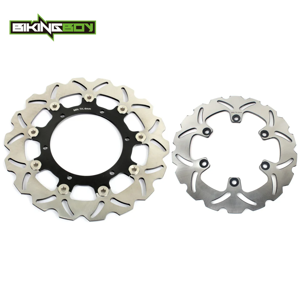 BIKINGBOY для Yamaha XT 660 R XT660R 04 05 06 07 08 09, 10, 11, 12, 13, 14, спереди и сзади тормозные диски роторов волна круглый Замена