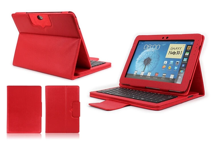 Съемный беспроводной Чехол подставка из искусственной кожи с Bluetooth для