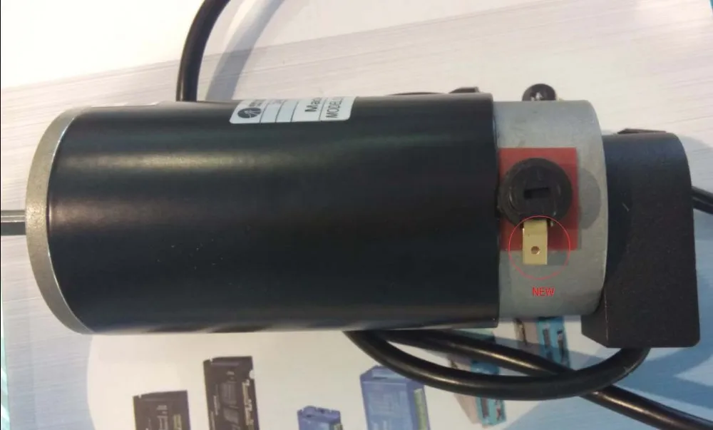 Leadshine DC Серводвигатель DCM50207-03-360 работа 24-48VDC выход 0.3NM to1.56NM работа с приводом DCS810S щетка серводвигатель