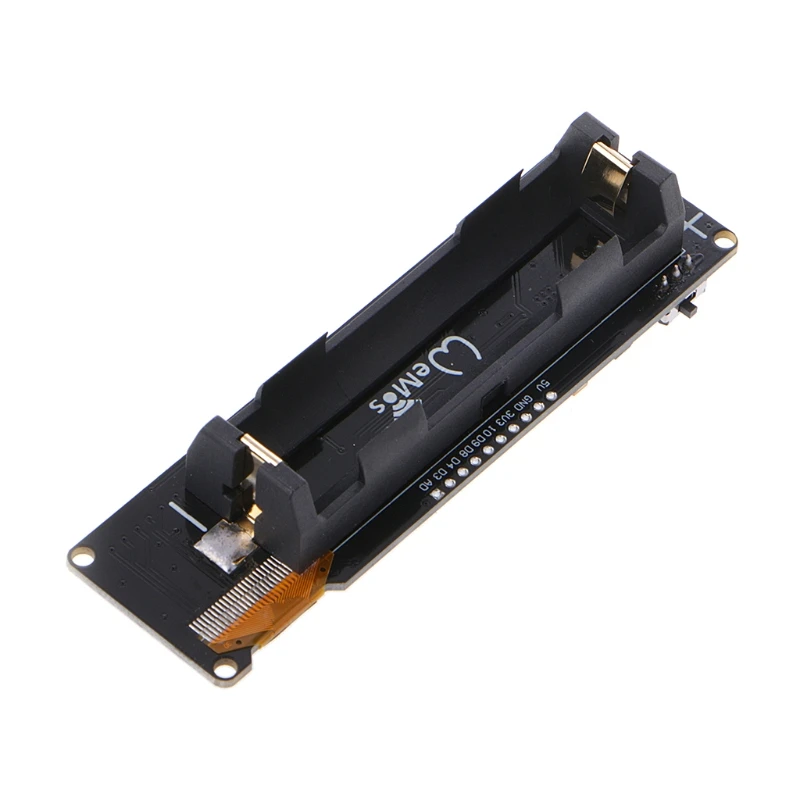 Модуль материнской платы WeMos D1 модуль ESP8266 с экраном 0 96 дюйма и аккумулятором 18650