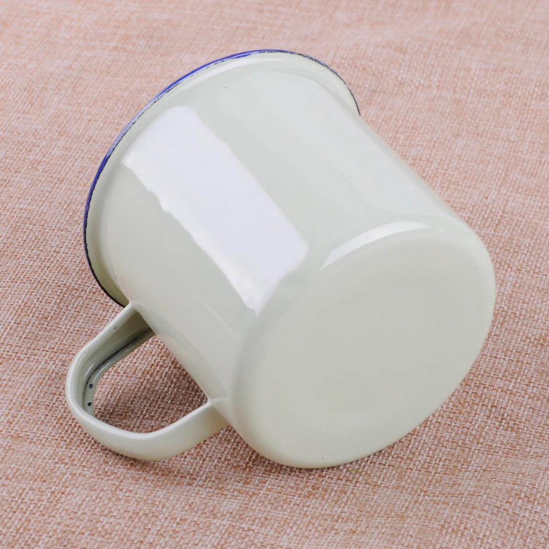 LETAOSK 8 см уличная домашняя винтажная стильная эмалированная чашка ручной работы