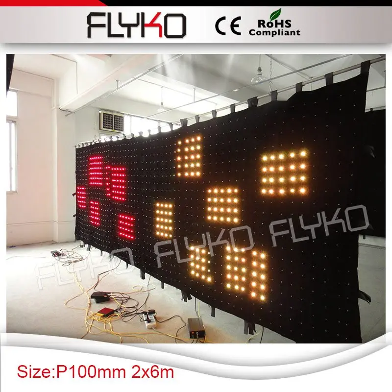 Бесплатная доставка Оптовая продажа в Китае живое видео led занавес экран ххх