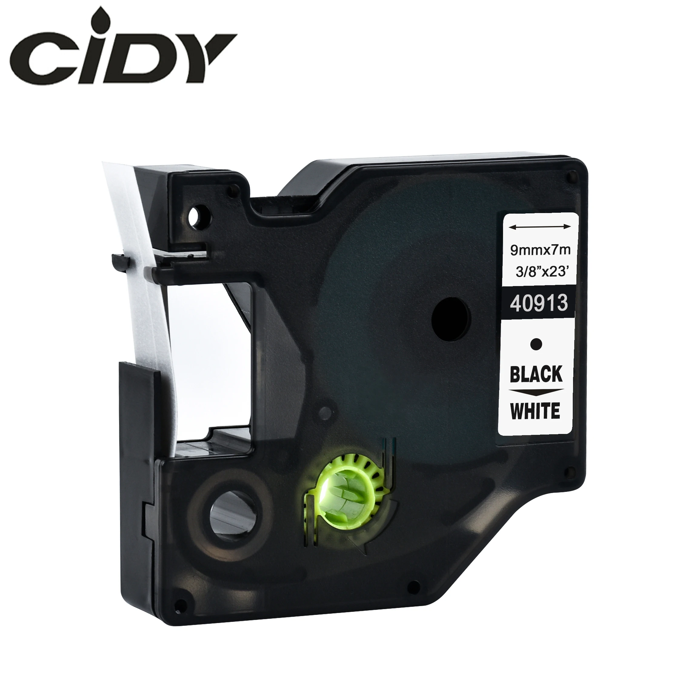 CIDY 50PKS 9 мм * 7 м черный на белом 40913 кассета для dymo d1 ленты DYMO LM160 LM280 PNP | Компьютеры и