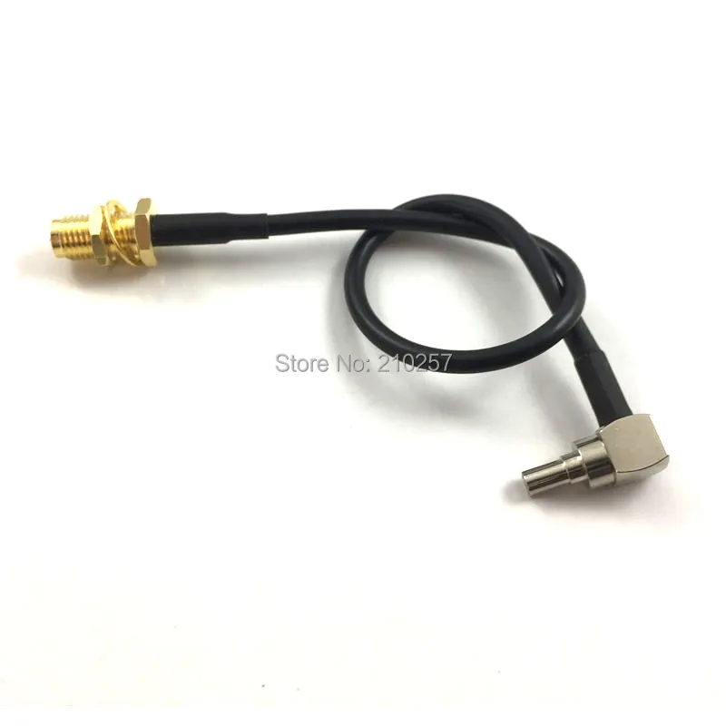 Коннектор гнездовой Crc9-Rp-Sma 1 шт. RG174 15 см кабель для модема Huawei 4G | Мобильные