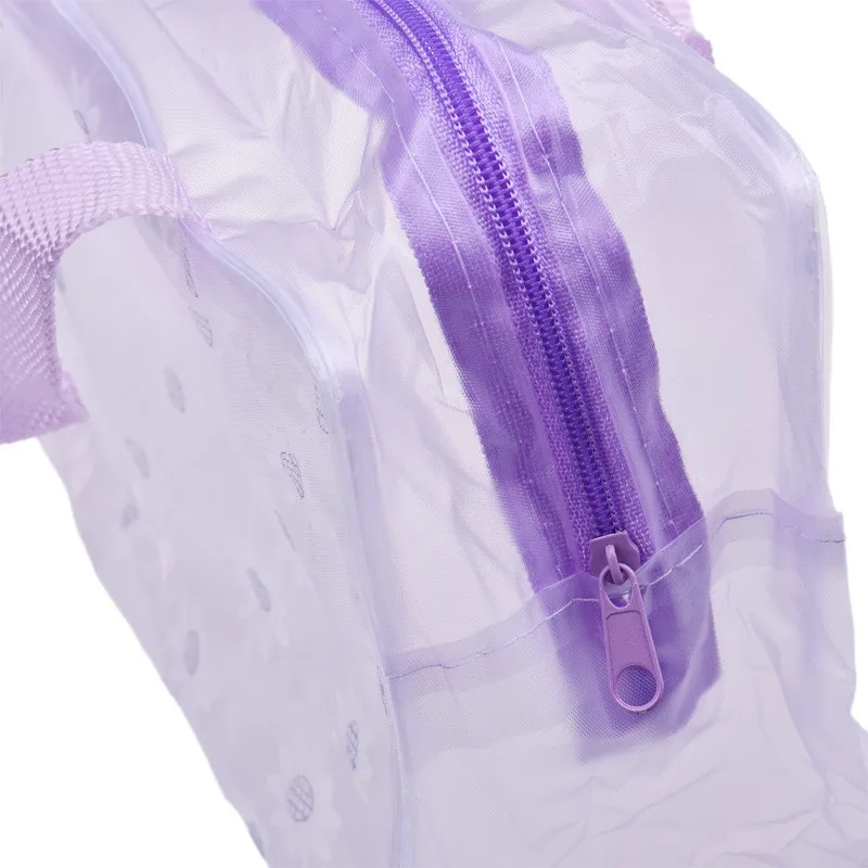 Оптовая продажа Новая модная женская косметичка прозрачный Органайзер из ПВХ