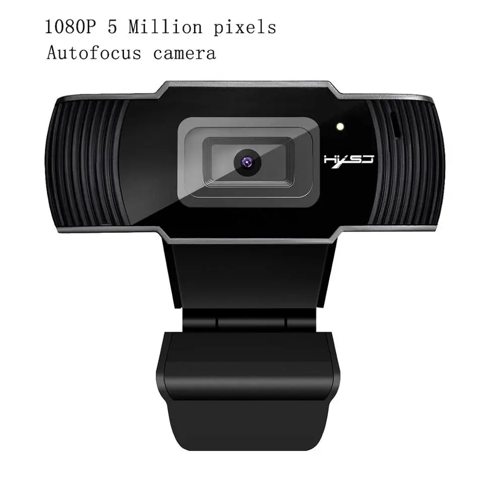 HXSJ новая веб-камера HD1080P 30FPS автоматическая фокусировка Компьютерная камера USB звукопоглощающий микрофон для ноутбуков веб-камера