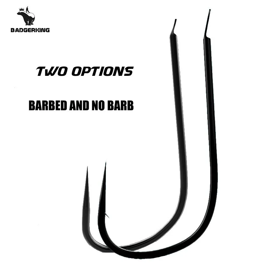 50pcs/ lots small fishing hooks for panfish perch trout sunfish bluegrill crucian barbed and no barb fishhook for stream fishing