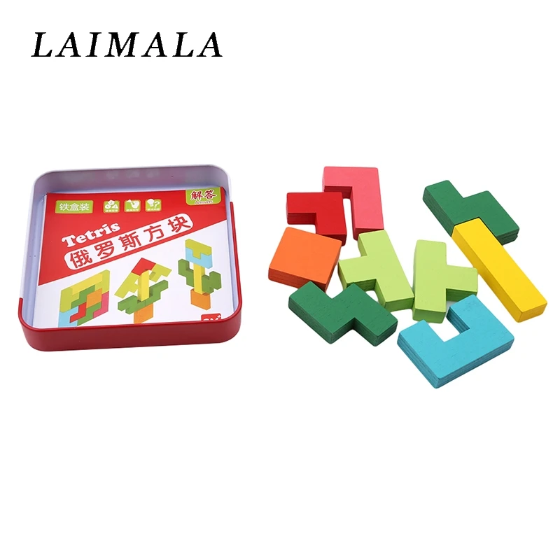 Geometric Shapes Wooden Puzzle Baby Kids Learning Educational Toy 3D Geometry Puzzles Montessori Toys | Игрушки и хобби