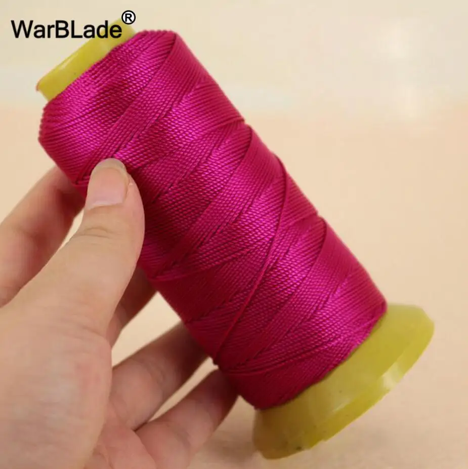 rose Red WBL 0,2 мм 0,4 мм 0,6 мм 0,8 мм 1 мм полиамидный шнур, нейлоновый шнур, нить для шитья, шелковое Бисероплетение, шнур для плетения ювелирных изделий своими руками - Цвет: rose Red