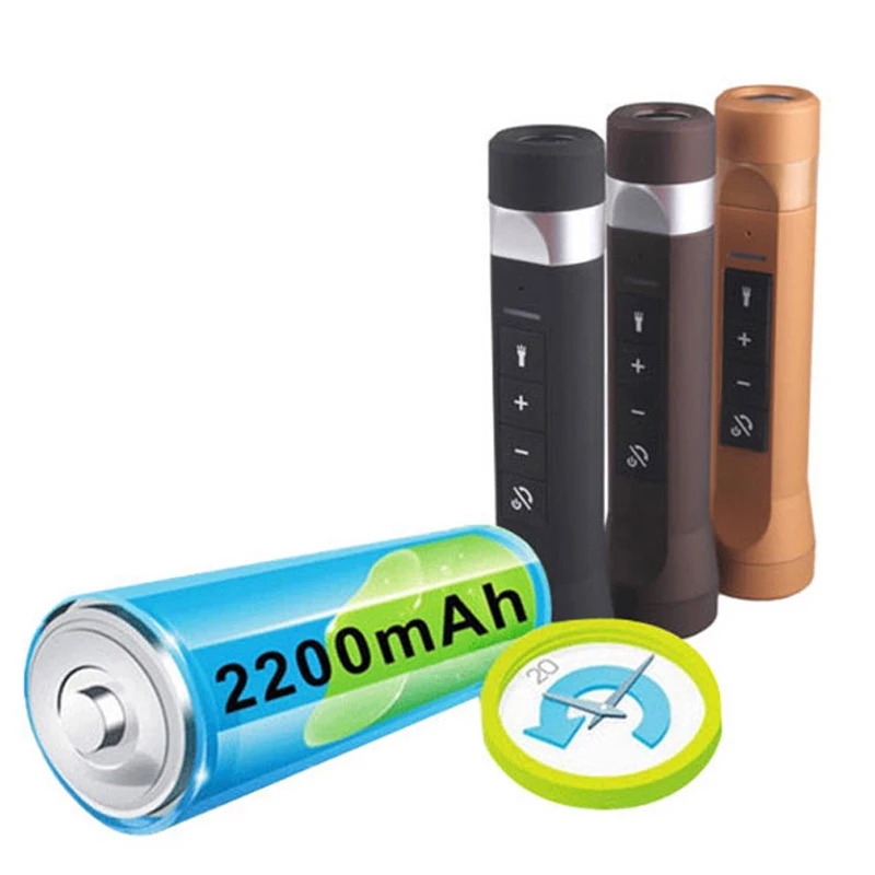 Новинка 2017 5 в 1 многофункциональная Bluetooth колонка фонарик внешний аккумулятор