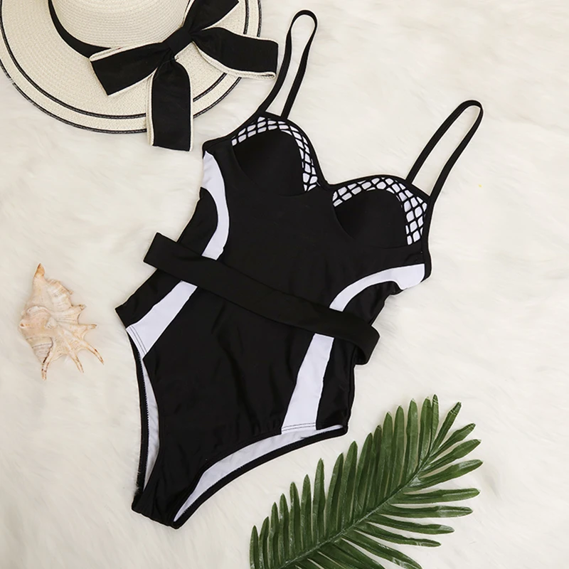HELLO BEACH 2019 сдельный купальник женский сексуальная пляжная одежда купальный