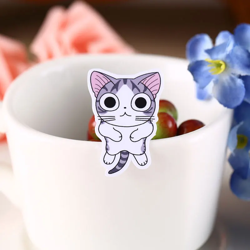 32 шт./упак. милый кавайный котик Скрапбукинг Стикеры s DIY Decoracion журнал фотоальбомы украшения Стикеры