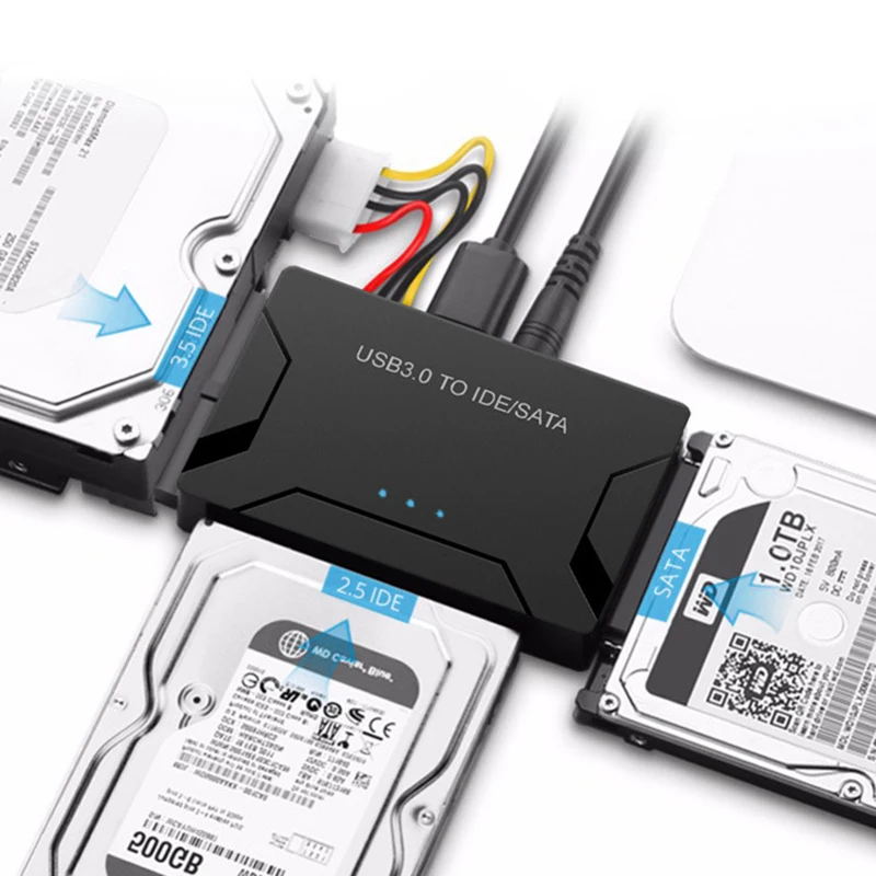 SATA комбинированный USB IDE адаптер Жесткий диск к USB3.0 передача данных конвертер для