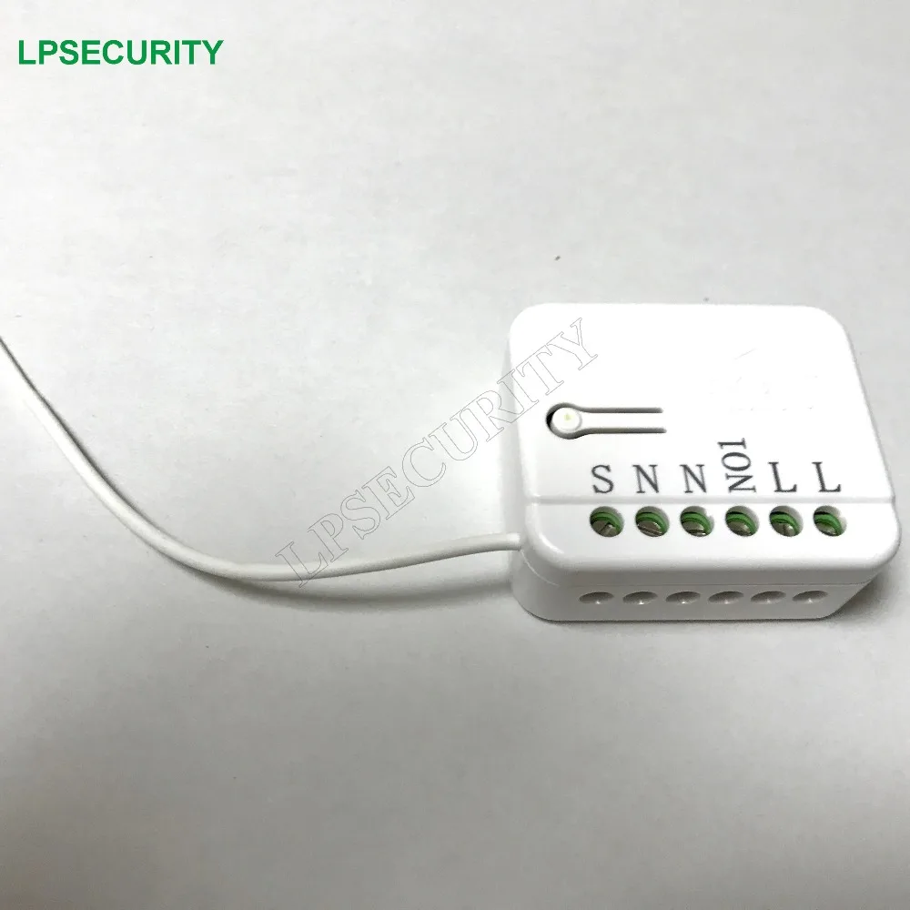 Z WAVE Plus вставной модуль управления переключателем TZ78 для системы освещением