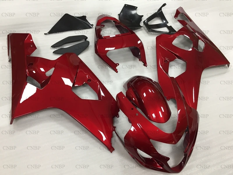 GSXR 600 2004 - 2005 K4 Обтекатели GSXR750 04 обтекатель GSX R Черный Красный Пластиковый | Дом и