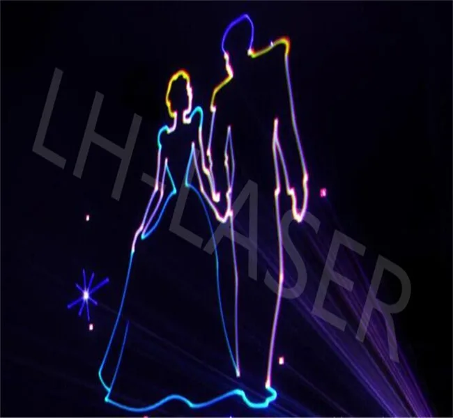 4500 мВт для лазерного шоу системы SD карты полноцветный RGB ILDA DMX DJ сценический