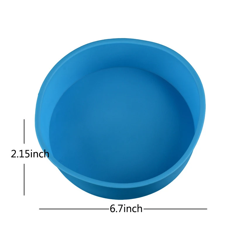 3D чашки выпечки инструмент торт силиконовые плесень керамическая чаша цемента