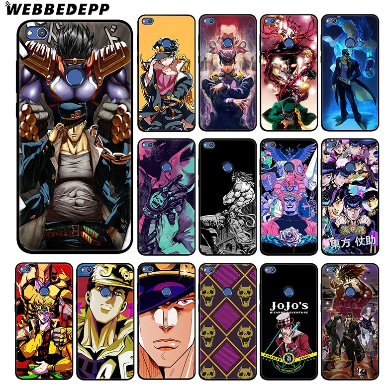 WEBBEDEPP JoJo's Bizarre Adventure Soft Silicone Case for Huawei Honor Mate 20 10 8X 8C 8 6A 7A 7X 7C Lite Pro TPU |