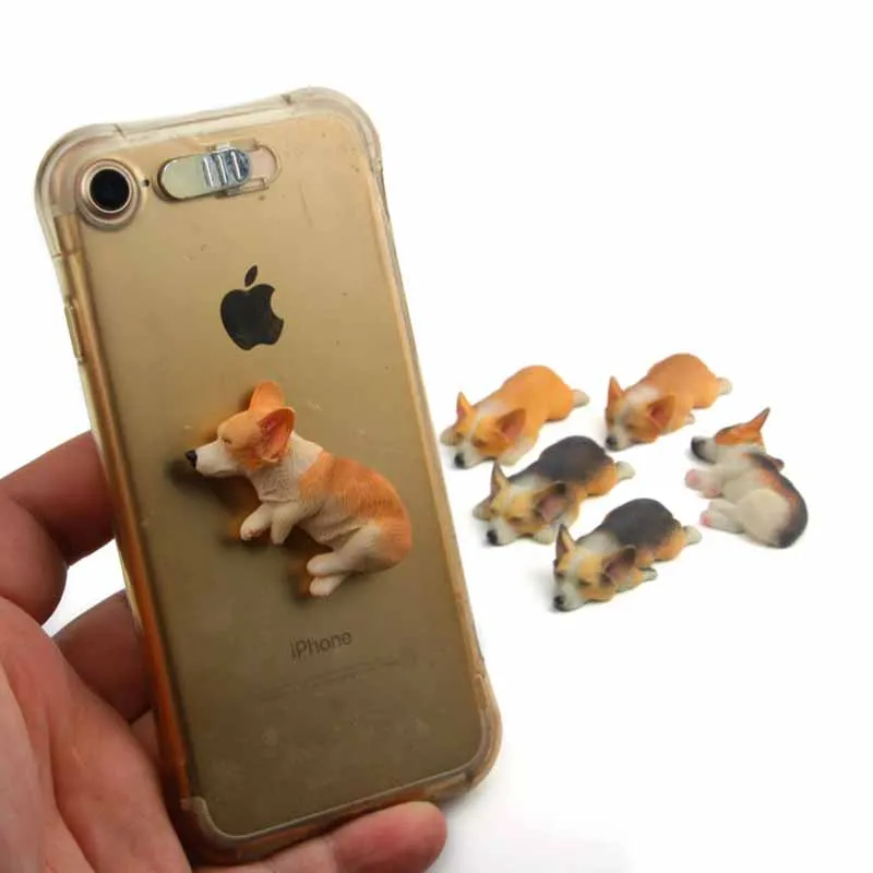 Аксессуары для домашнего декора серия сообщений милые корги Шиба ину ПВХ Фигурки