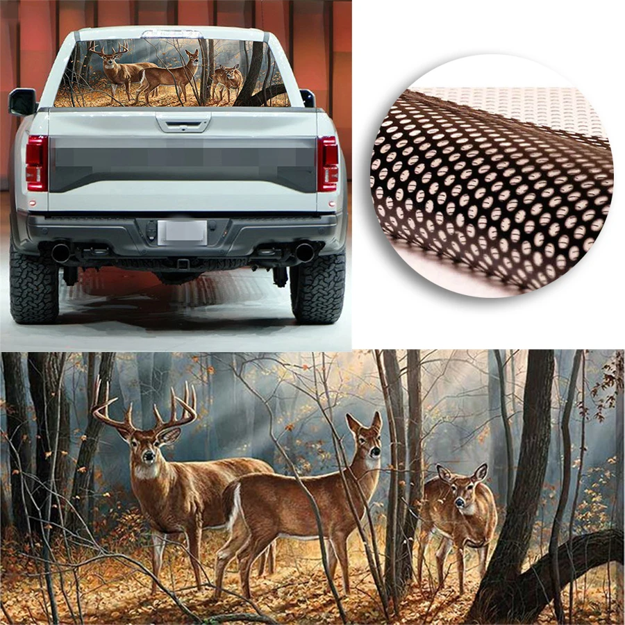 Графическая наклейка на заднее стекло стильная для грузовика внедорожника джипа