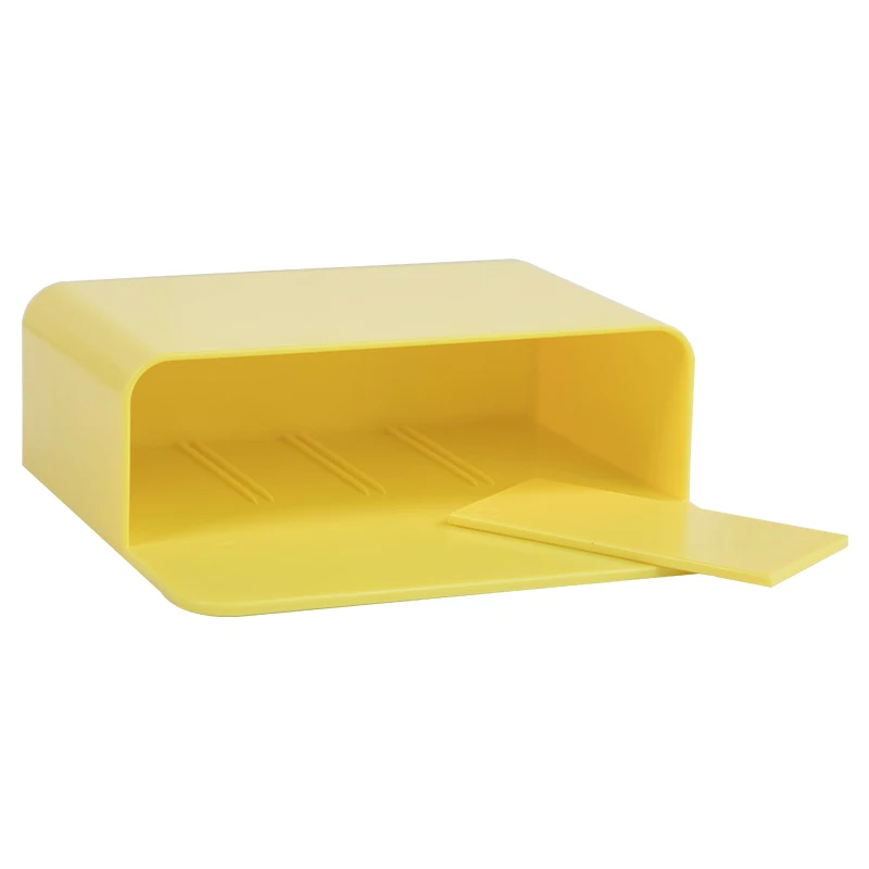 yellow Креативная Магнитная коробка для хранения на холодильник, подвесной контейнер для кухни, Меловые карандаши, органайзер для стола - Цвет: yellow