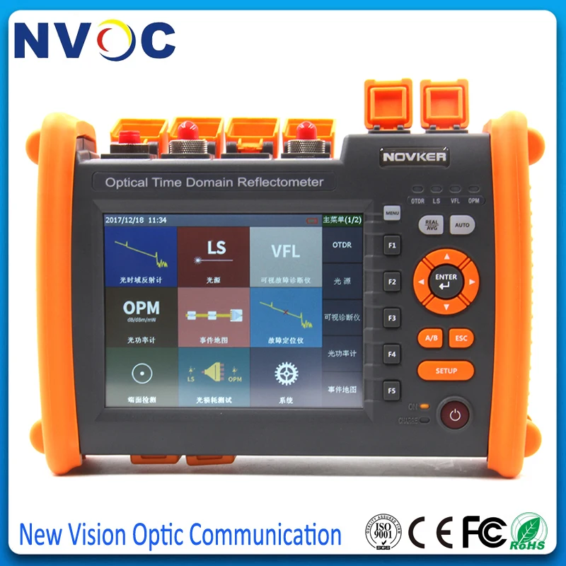 Оптический временной домен рефлектометр NK5600 SM OTDR 1310 1550nm 30/32 дБ Novker ручной