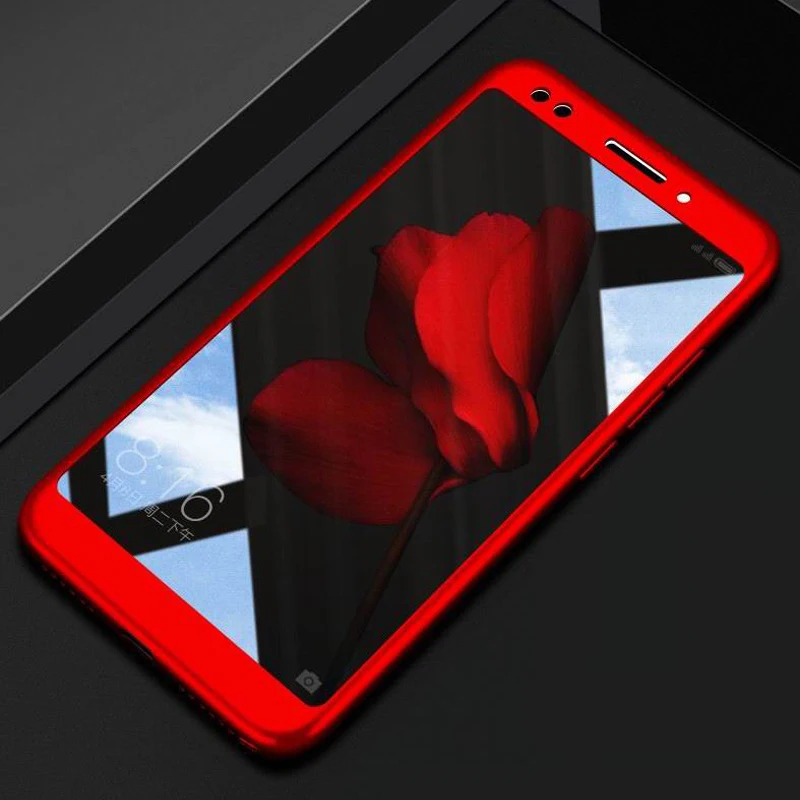 360 полный защитный чехол для телефона Huawei Y6 Pro 2017 P9 Lite мини с закаленным стеклом