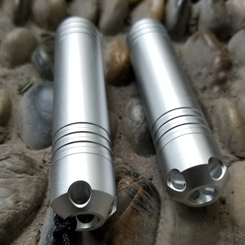 Серебристая водостойкая канистра из алюминиевого сплава медицинская