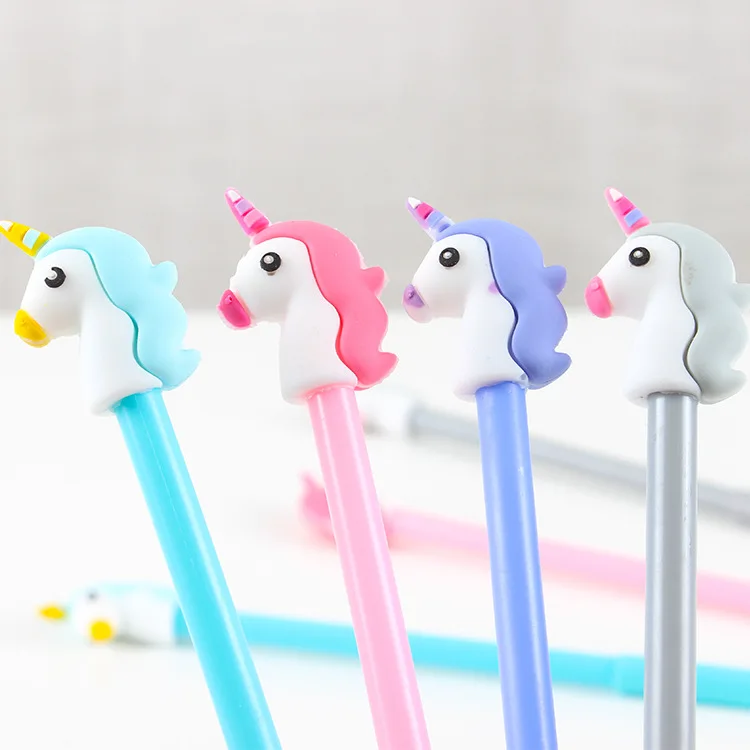 4 шт./партия шариковая ручка милые забавные ручки новинка мультяшная школьные