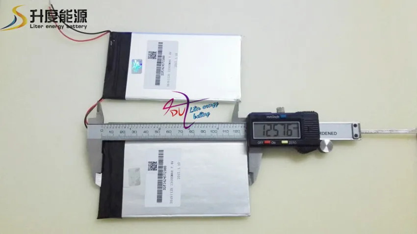7.4V 13000mAh Tablets Batteries DIY U30GT U30GT1 U30GT2 dual four-core tablet pc battery 33161125 Size:3.5 * 151 125 mm | Электроника
