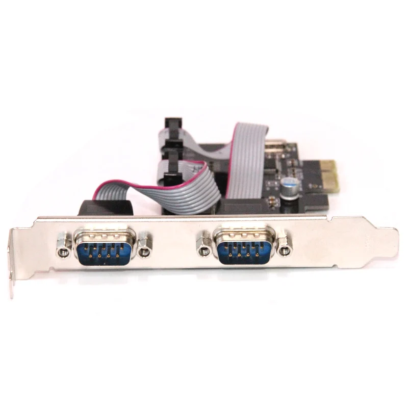 Wch382 чипсет Pci-E 2 последовательные порты контроллер карты Pci Express к Rs232 Com порт