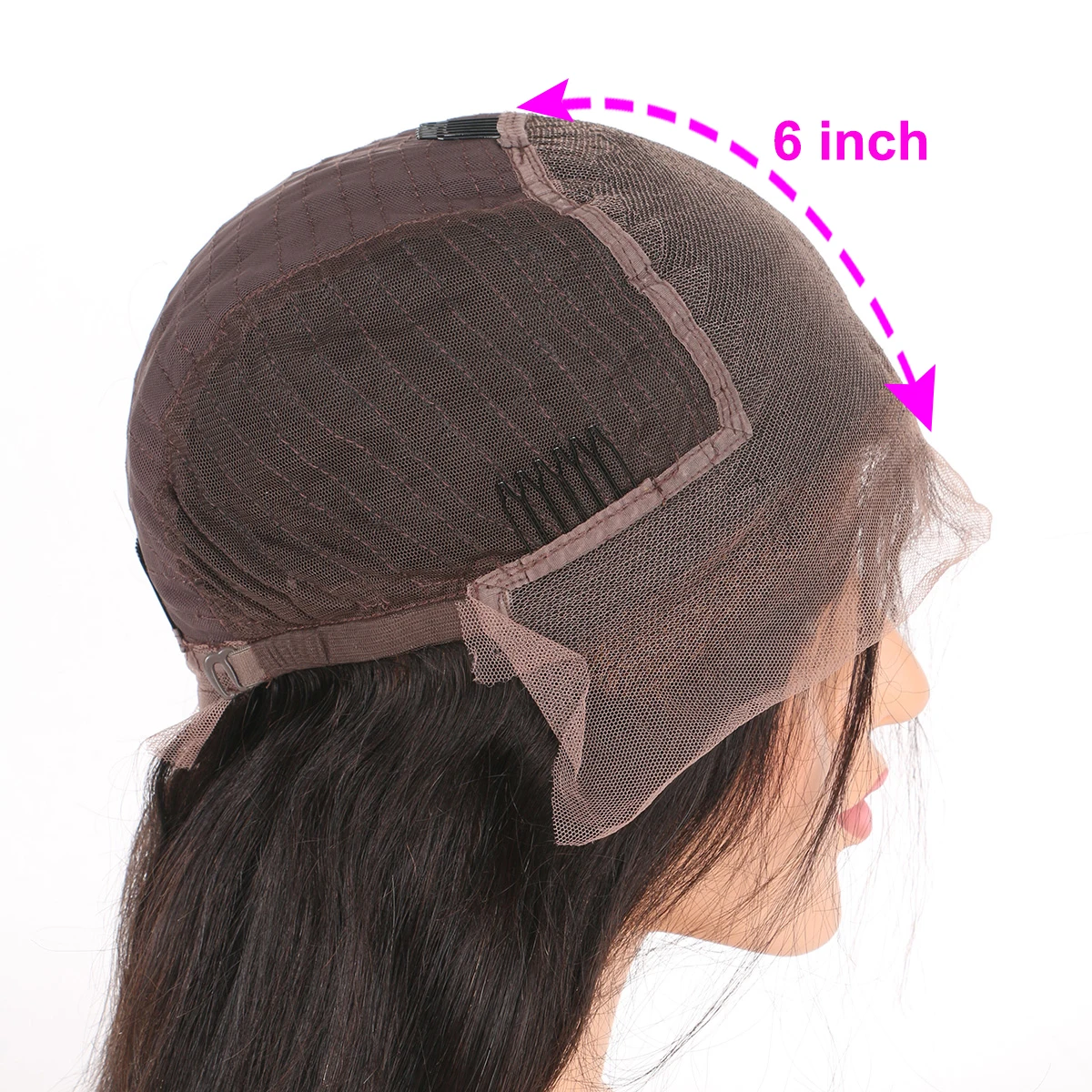 Beeos Красные 13*6 парики из натуральных волос на кружеве для женщин прямые парики из перуанских волос