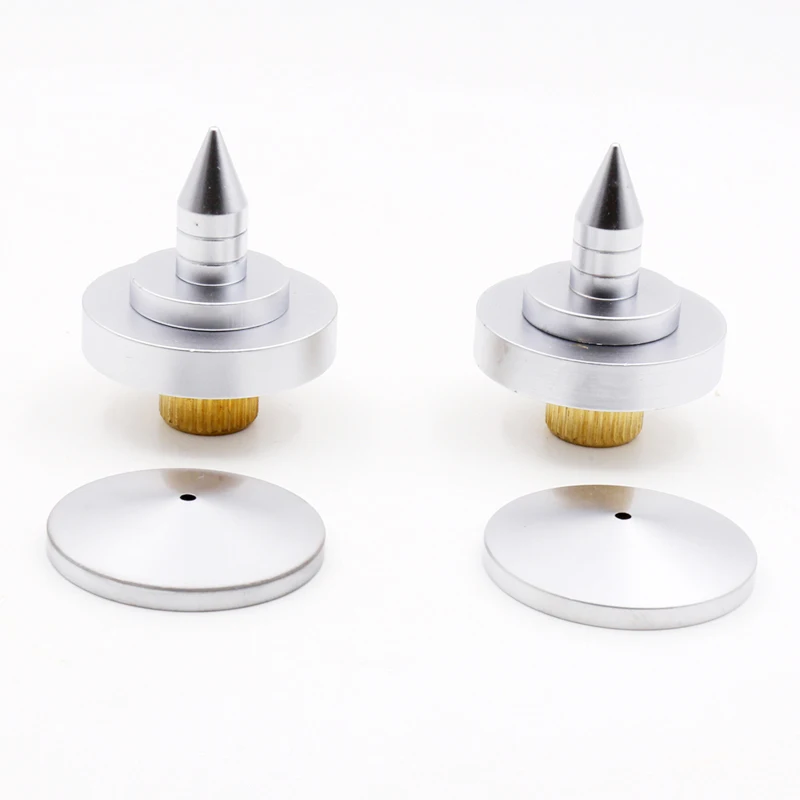 35X37mm Hi-Fi аудио колонка с шипами изоляционные ножки латунный конус усилитель