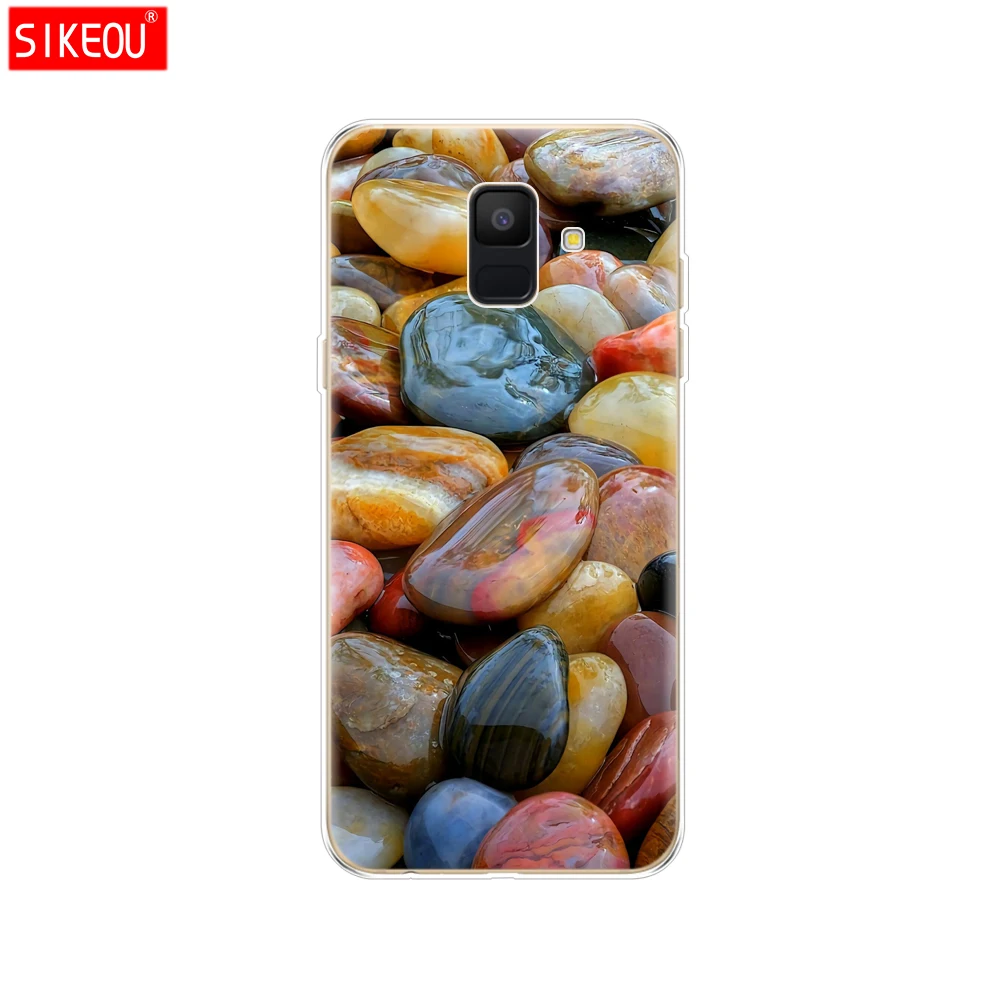 12078 Силиконовый чехол для samsung Galaxy A6 чехол Dual SIM SM A600 A600F для samsung A6 plus A605 A605F чехол защитный чехол - Цвет: 12078