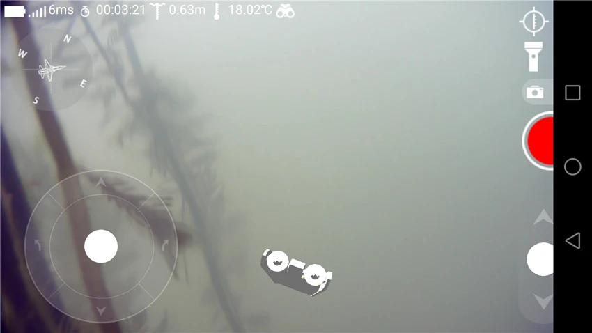 ROV POSEIDON подводный беспилотный робот 1080P 4K камера подводного обнаружения подводная Диагностика 30 м оранжевый цвет