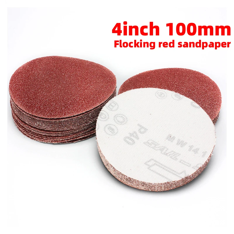

1Pcs 4Inch 100MM Round Sandpaper Disk Sand Sheets Grit 40-2000 For Choose Hook And Loop Sanding Disc Sander Grits Dry Grinding