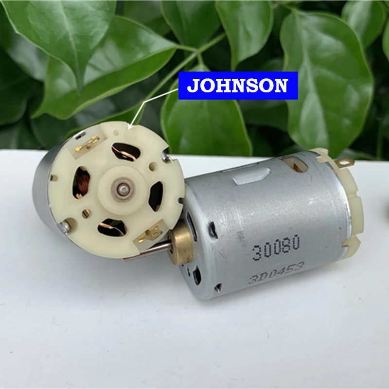Джонсон RS 385 30080 микро двигатель постоянного тока 6V ~ 24V 20500RPM высокоскоростная