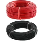 10 млот высокое качество 5 м красный и 5 м черный цвет провода силиконовые 8 10 12 14 16 18 20 AWG 40% скидка