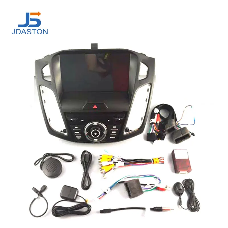 JDASTON Android 9,0 автомобильный dvd-плеер для FORD FOCUS 2011 2012 2013 Автомобильный gps Радио стерео Мультимедиа 4G+ 64G Восьмиядерный