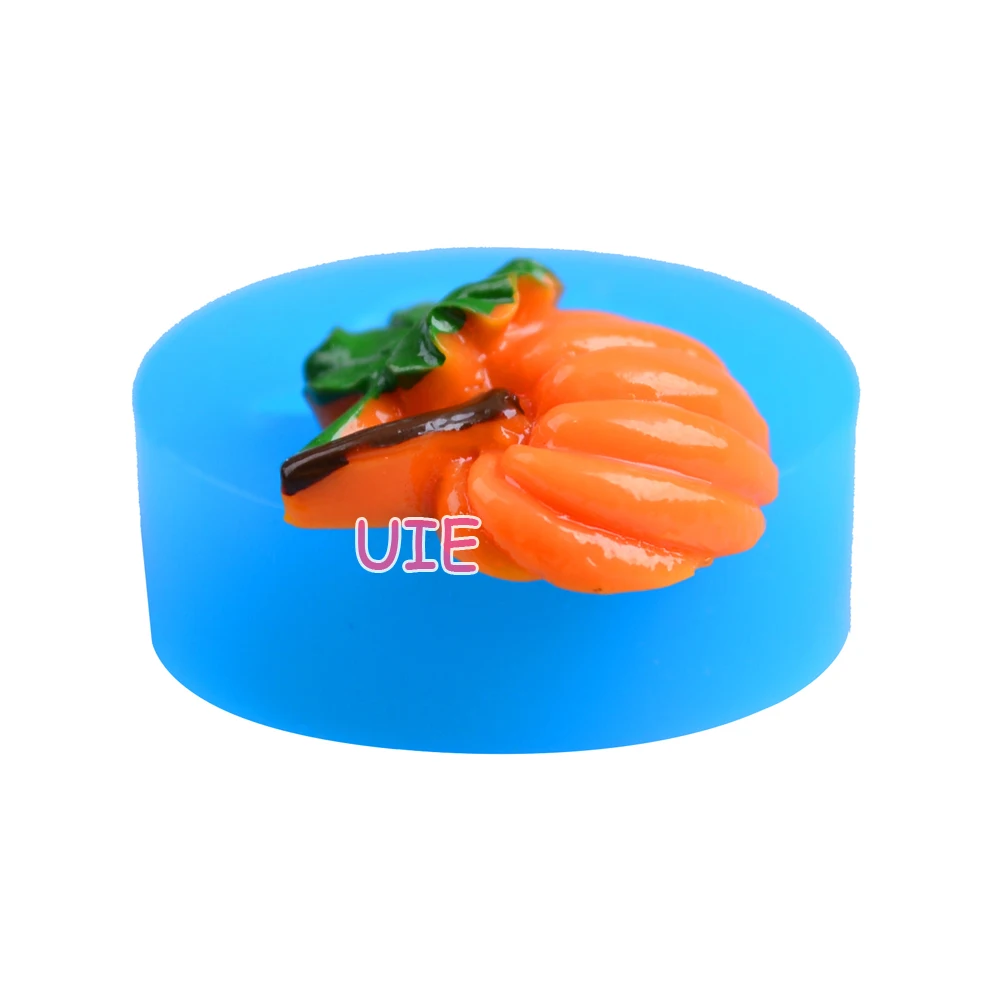 VYL010U Mini Pumpkin Flexible Silicone Mold Kawaii Miniat Sweets Kitsch Jewelry Charms (Clay Wax Epoxy Paste) | Дом и сад