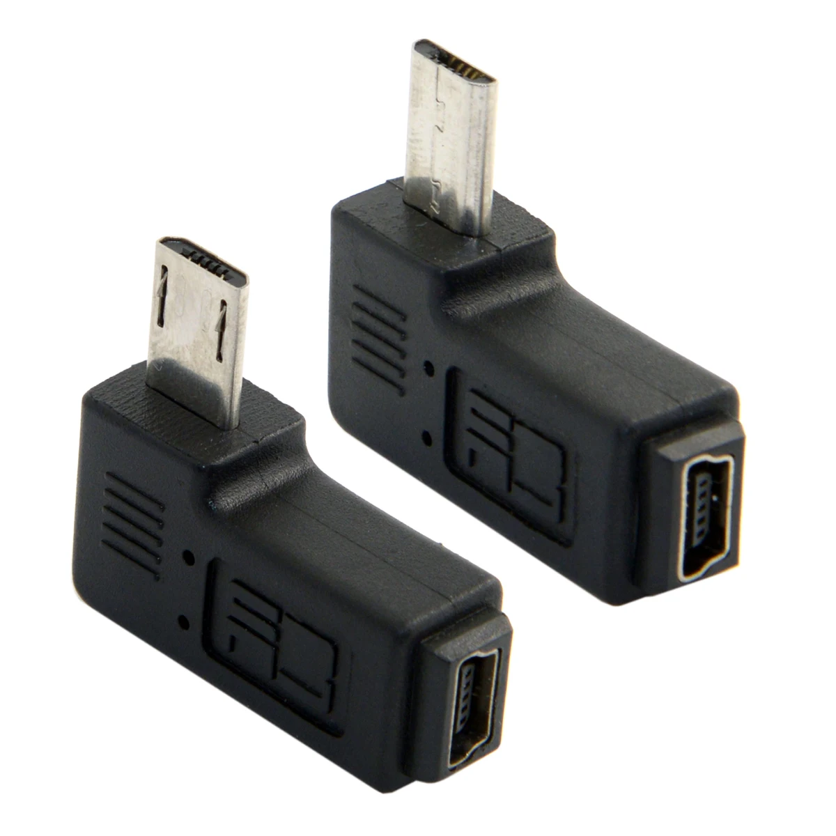 Кабель Chenyang 90 градусов прямоугольный мини USB гнездо к Micro Мужской адаптер питания