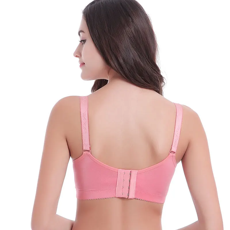 Женский Гладкий бюстгальтер без следов стального кольца большого размера для