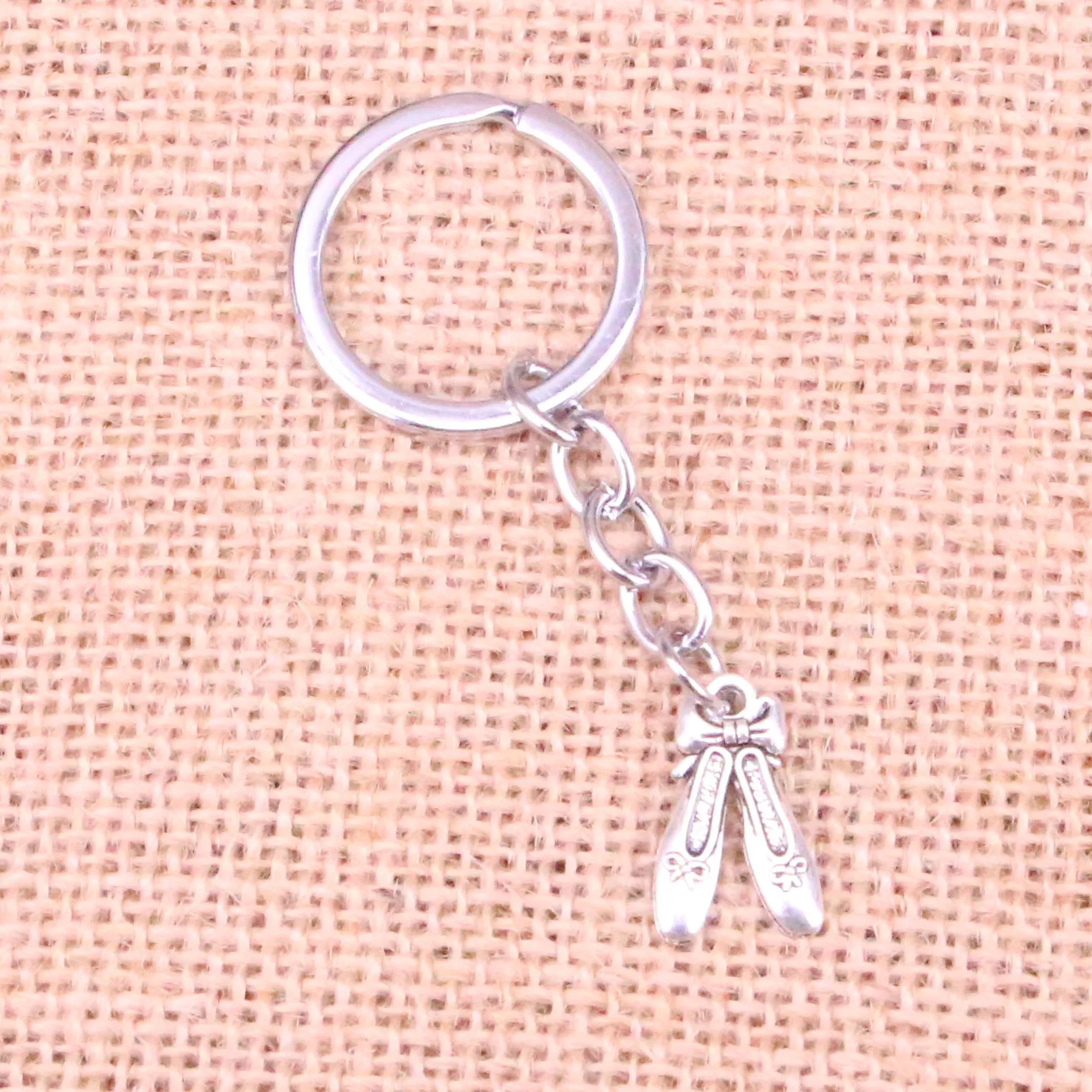 New Arrival ballet shoes slippers Charm Pendant Keychain Key Ring Chain Accessories Jewelry Making For Gifts | Украшения и