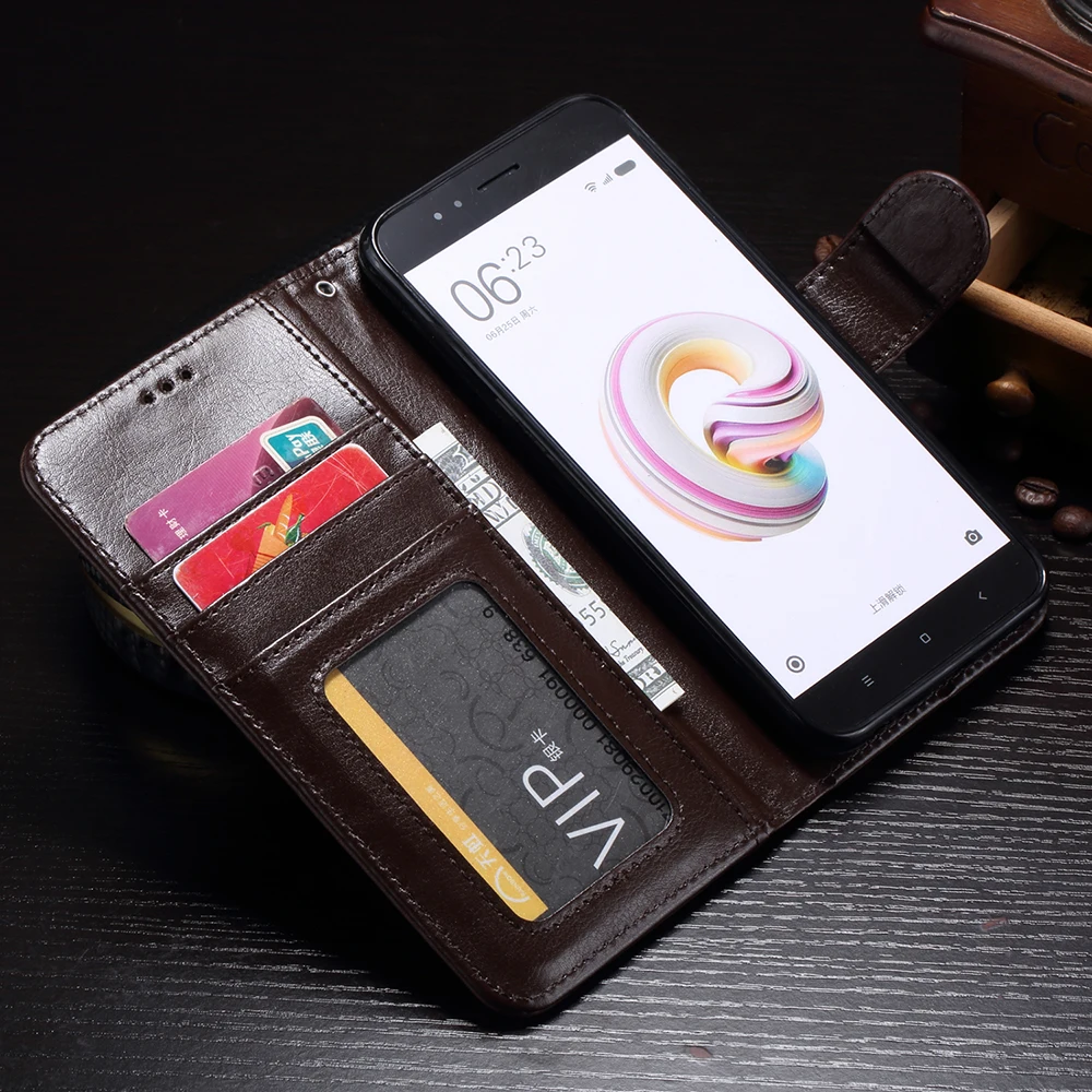 IDOOLS чехол для Xiaomi Redmi Note 4x 6A 6 Pro mi 5X A1 из искусственной кожи Coque чехол-книжка