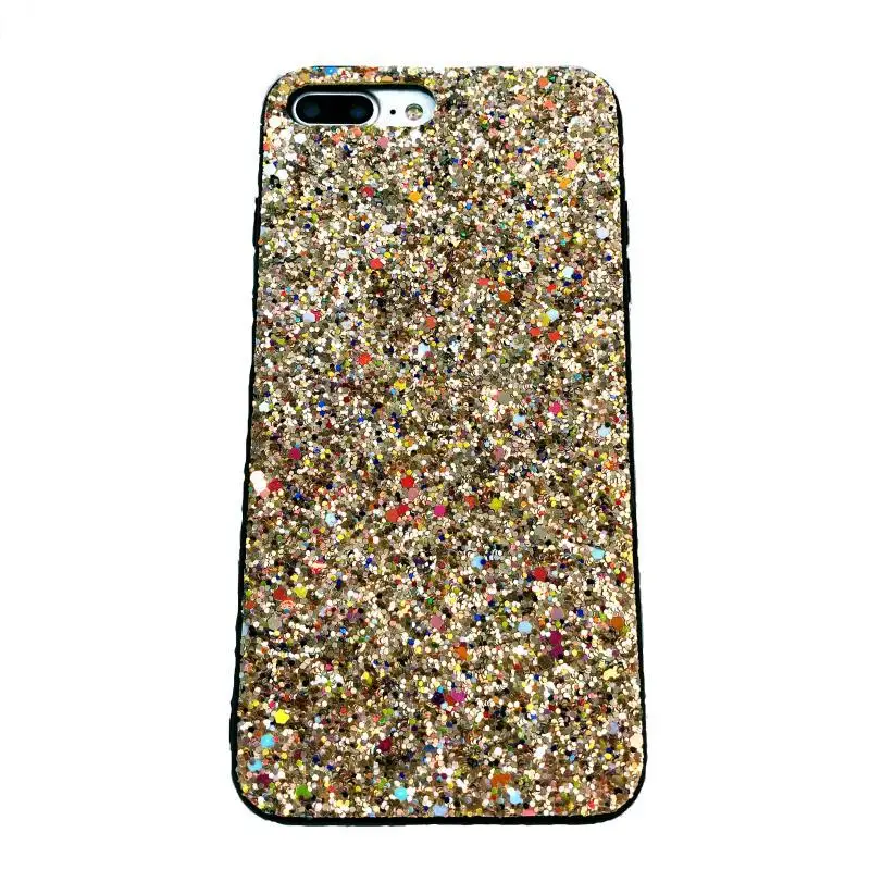 Роскошный блеск чехлы для IPhone 6S 8 плюс TPU Звездное Bling чехол телефона Капа Fundas X XR XS