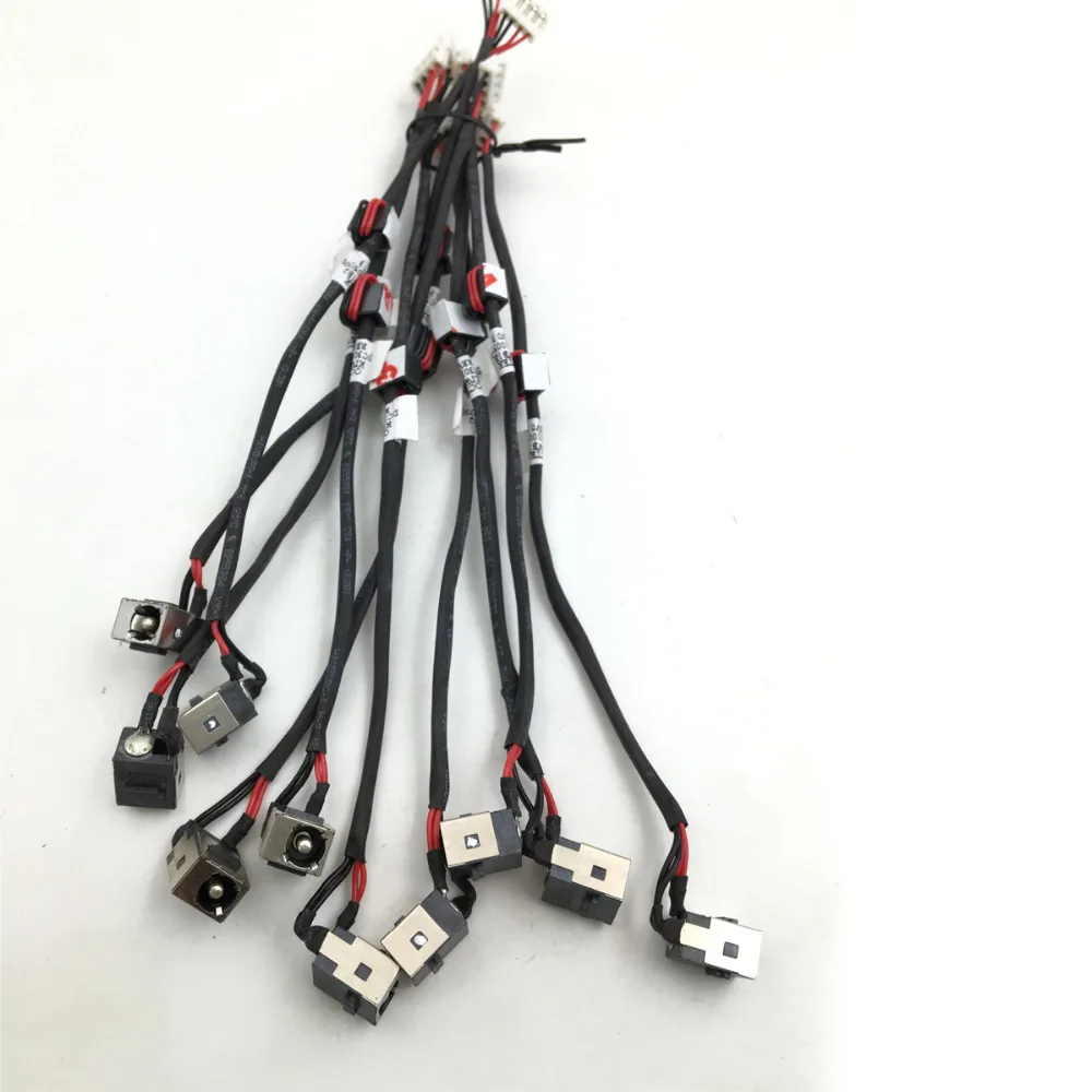 Женский Разъем питания с кабелем для Lenovo IdeaPad Y550 Y550A Y550P Series, P/N DC301005U00 DC301005O00